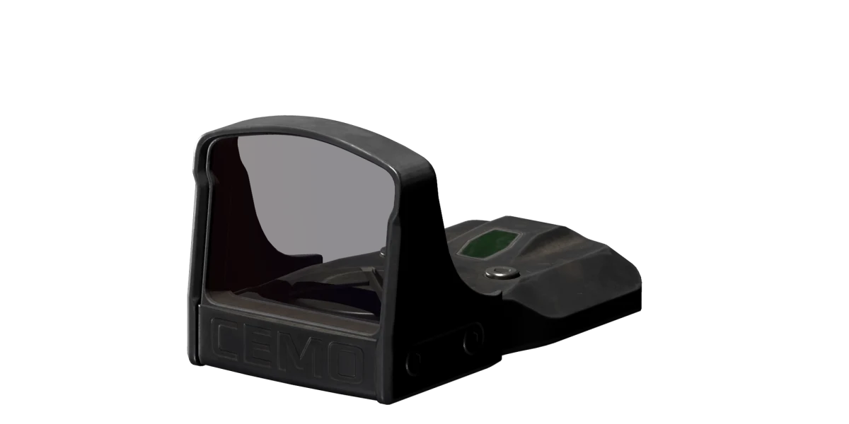 Offset Combat Red Dot Sight