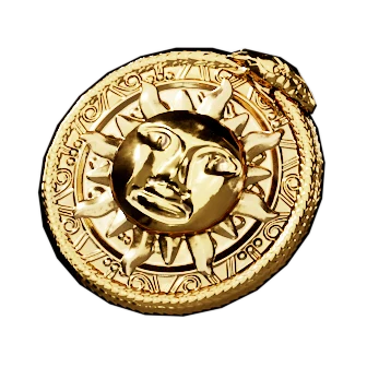 Shiny Pirate Gold Coin