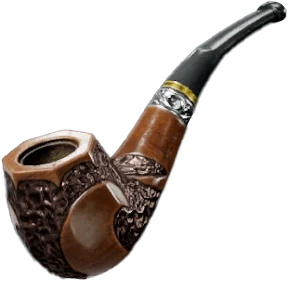 Wooden Carved Pipe